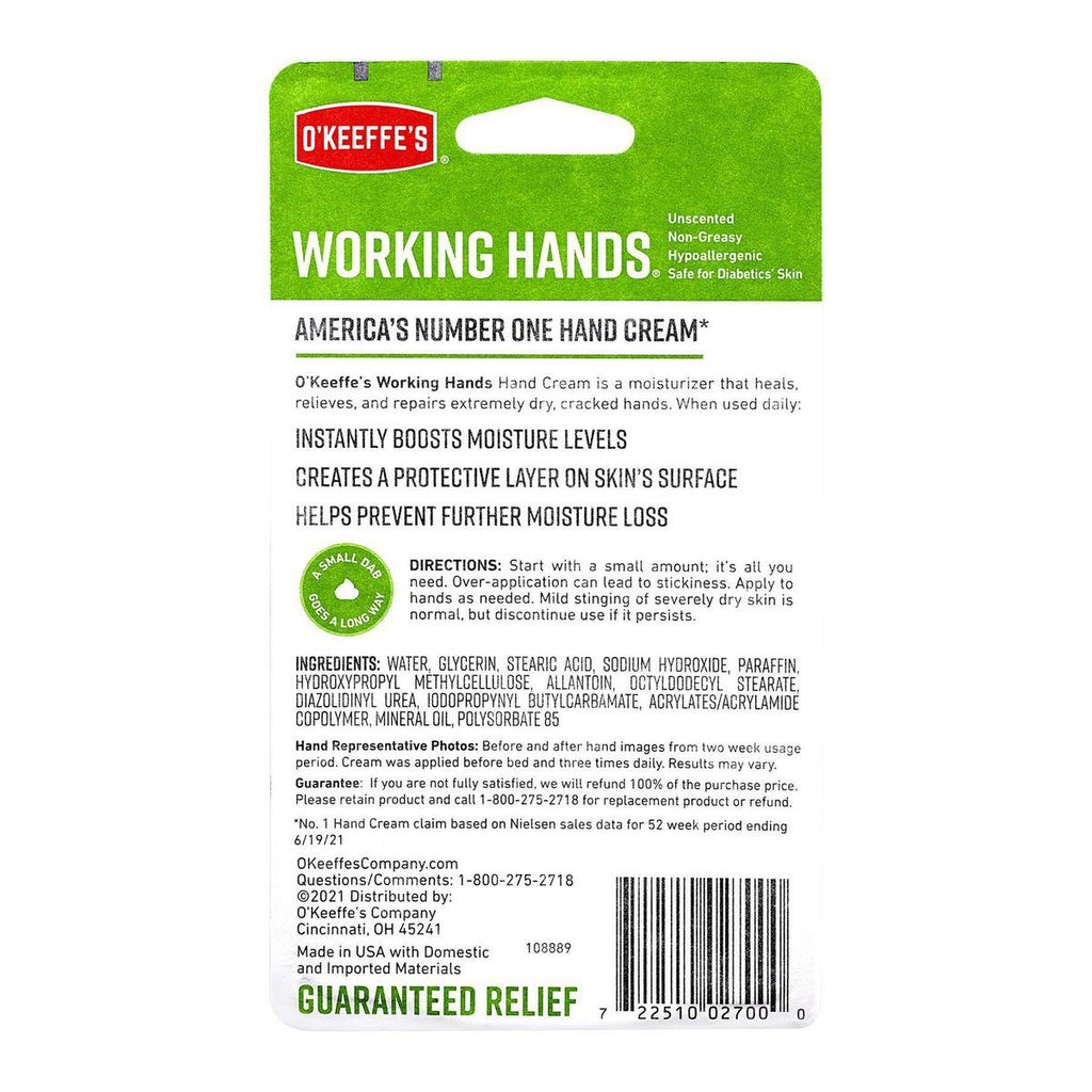 2.7 oz Working Hands Cream A123097