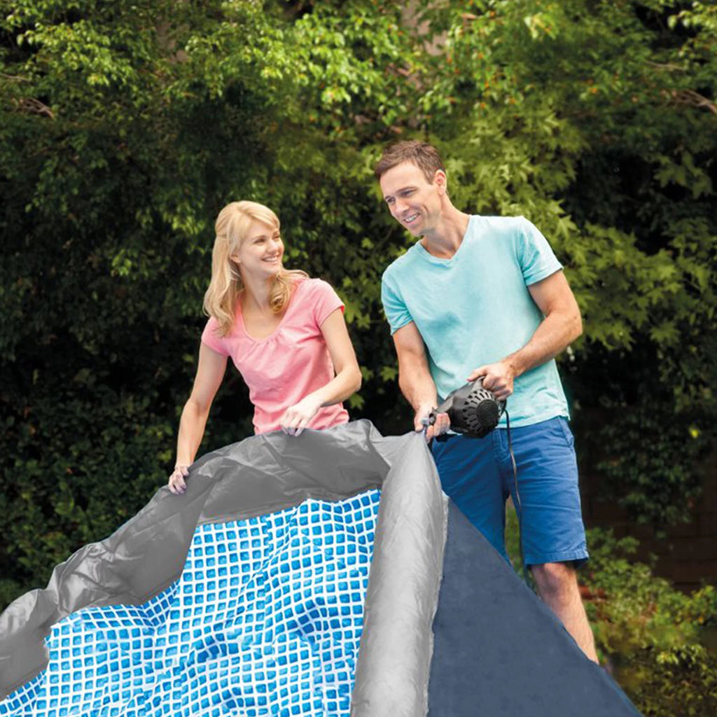 15' x 42 Inflatable Above Ground Swimming Pool Set N557213