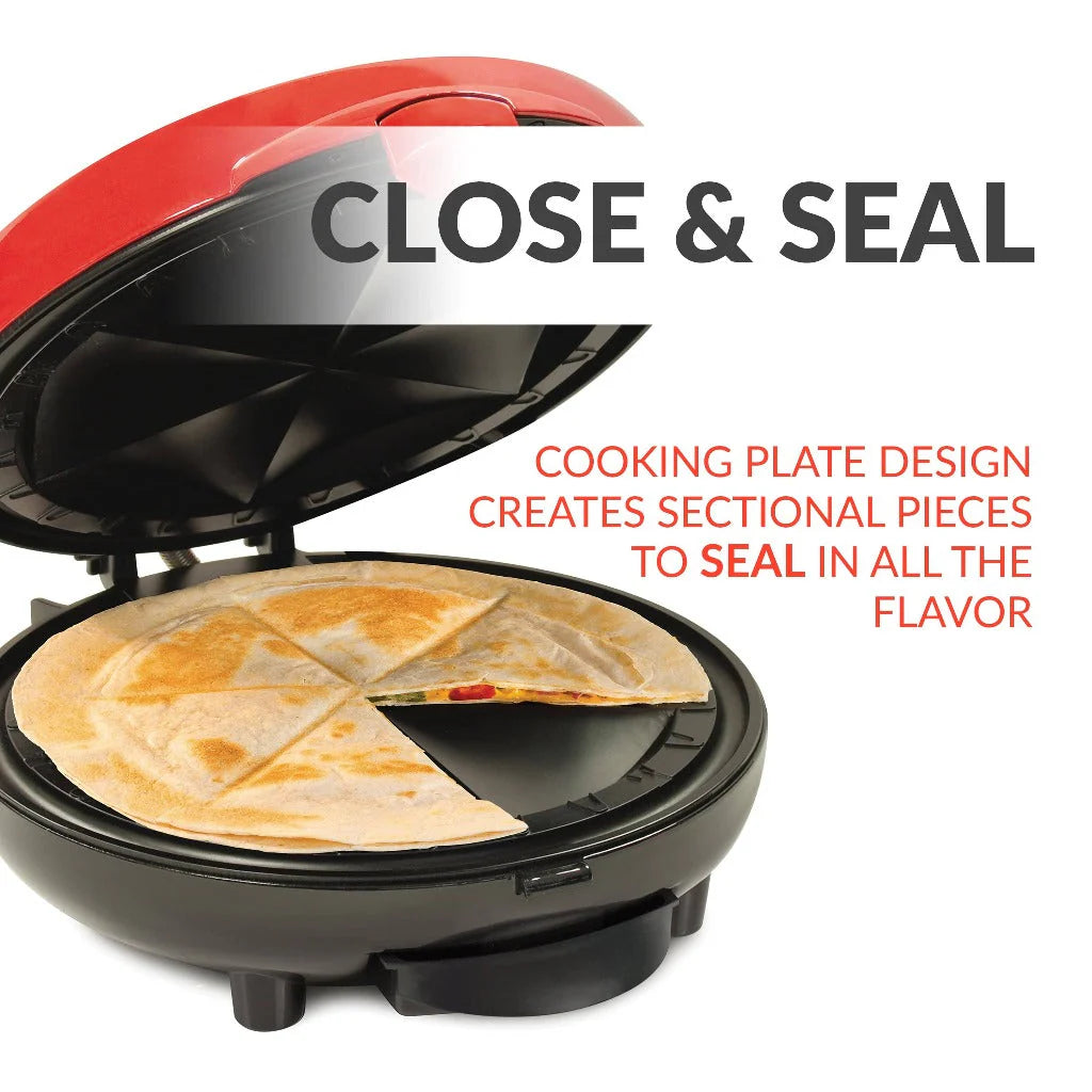 8-Inch 6-Wedge Electric Quesadilla Maker X569