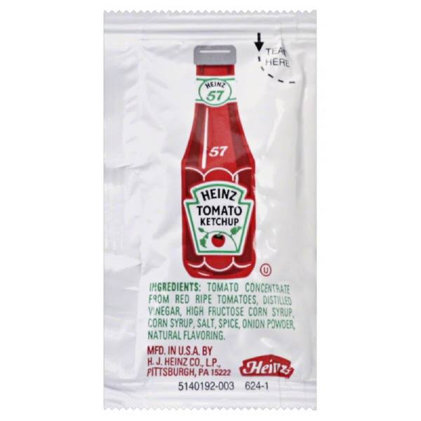 Tomato Ketchup Packets 7 G I10585