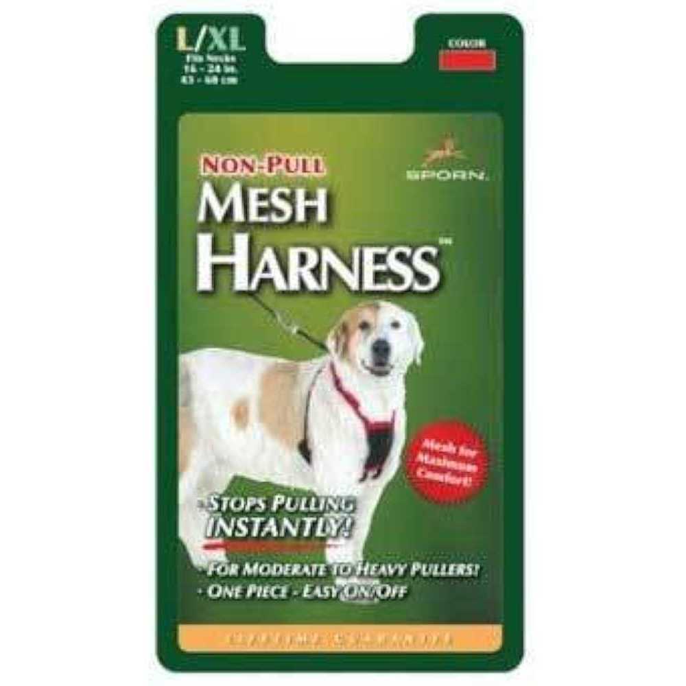 Mesh Non Pull Dog Harness J487