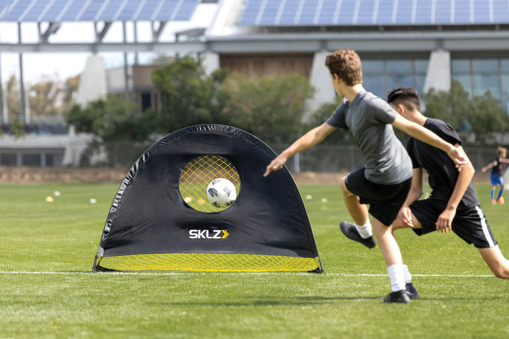 Two-Sided Pop-up Soccer Goal and Practice Target 6'x4' G961
