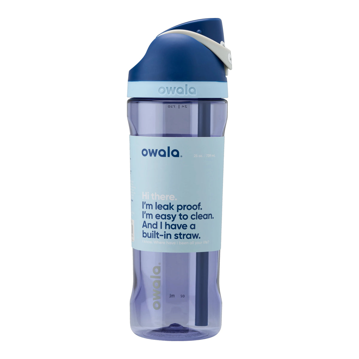 25oz Purple Water Bottle I31584