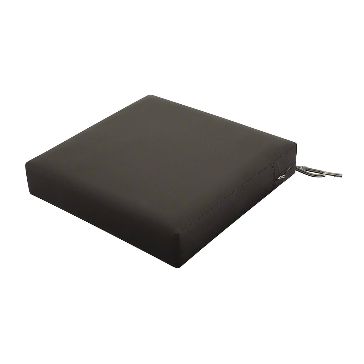 Water-Resistant Square Patio Seat Cushion Slip Cover & Foam J740564