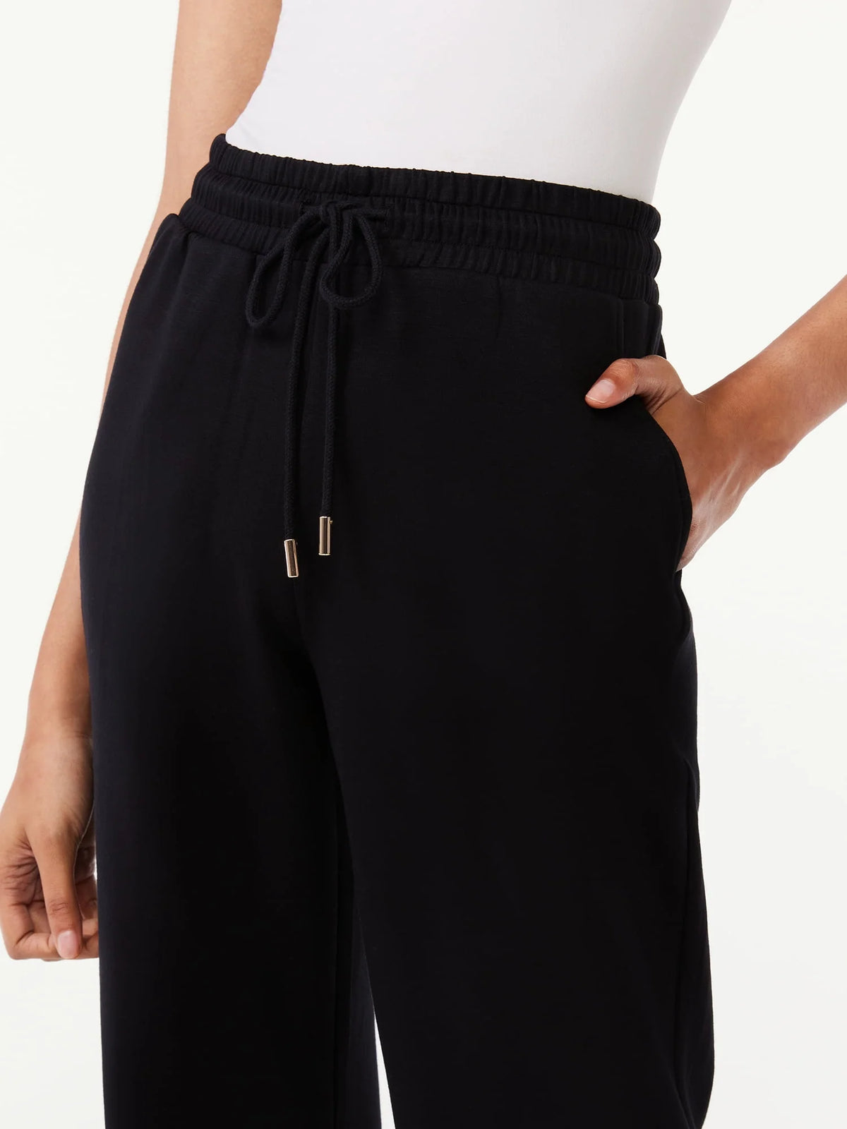 Women's Cropped Scuba Lounge Pants M586