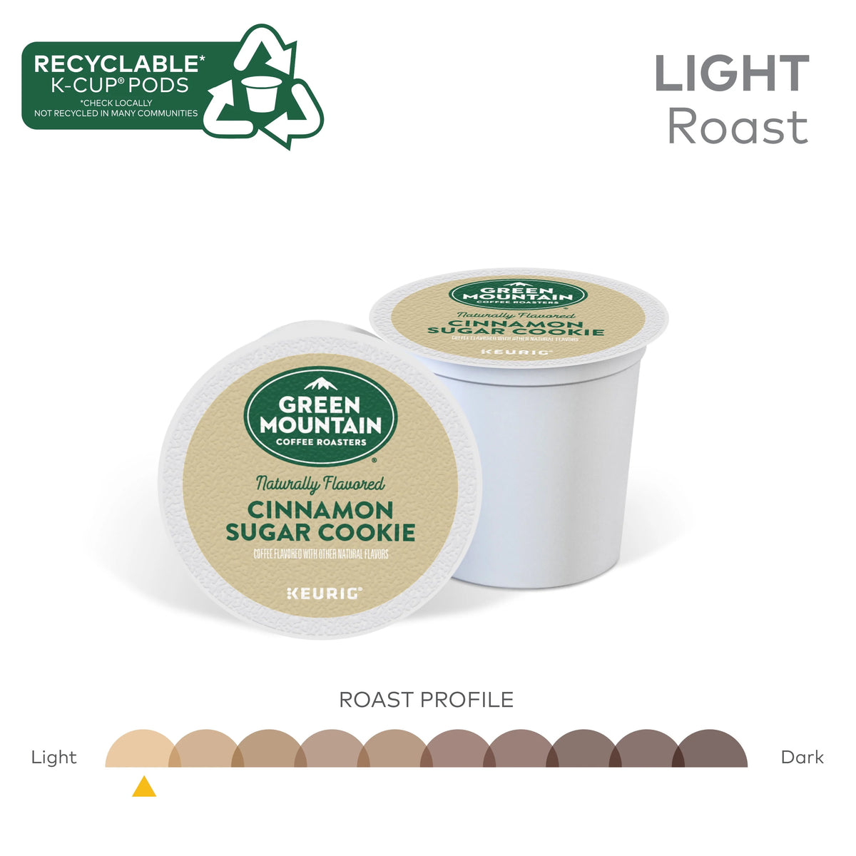 Light Roast K-Cup Coffee Pods, 24 Count G466