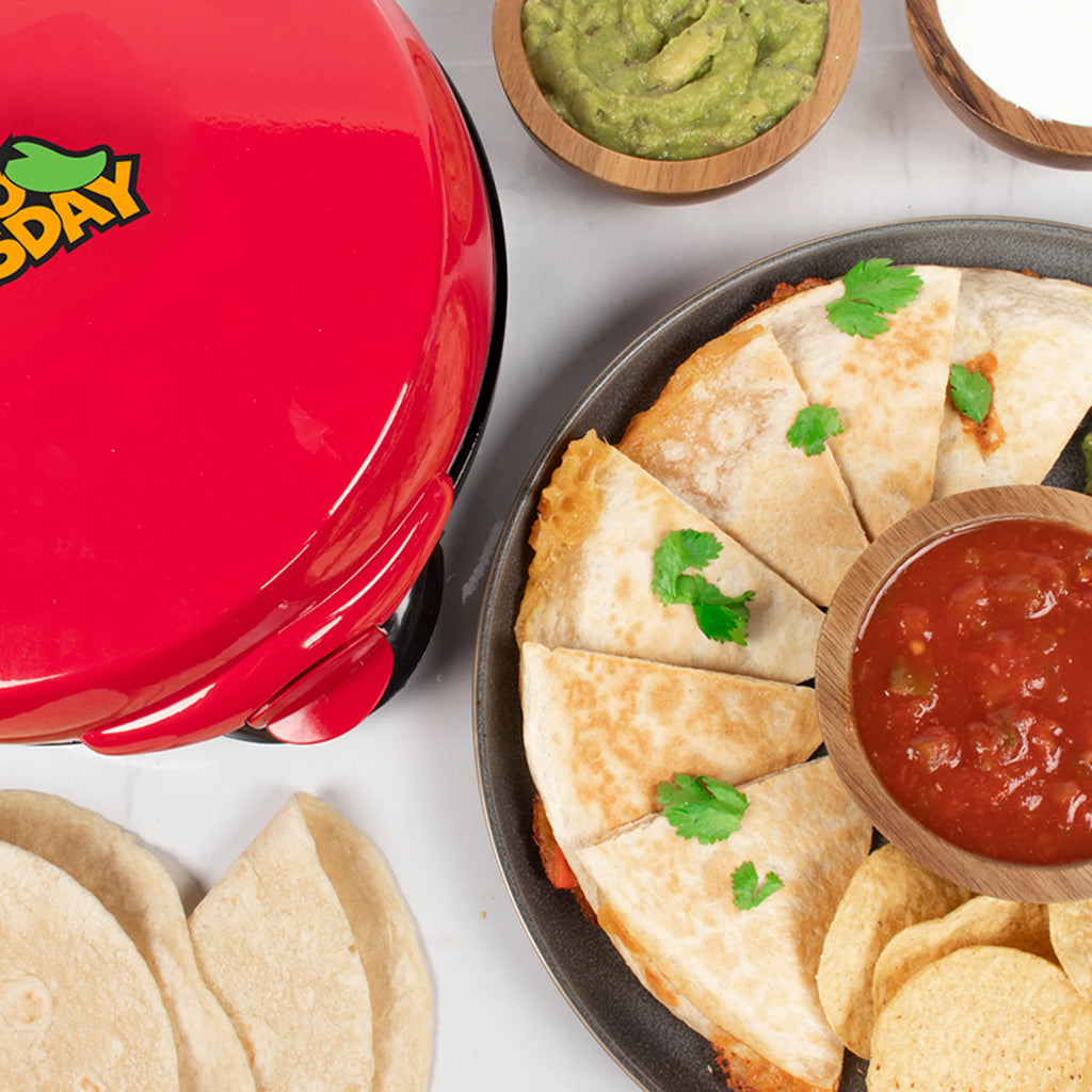 8-Inch 6-Wedge Electric Quesadilla Maker X569