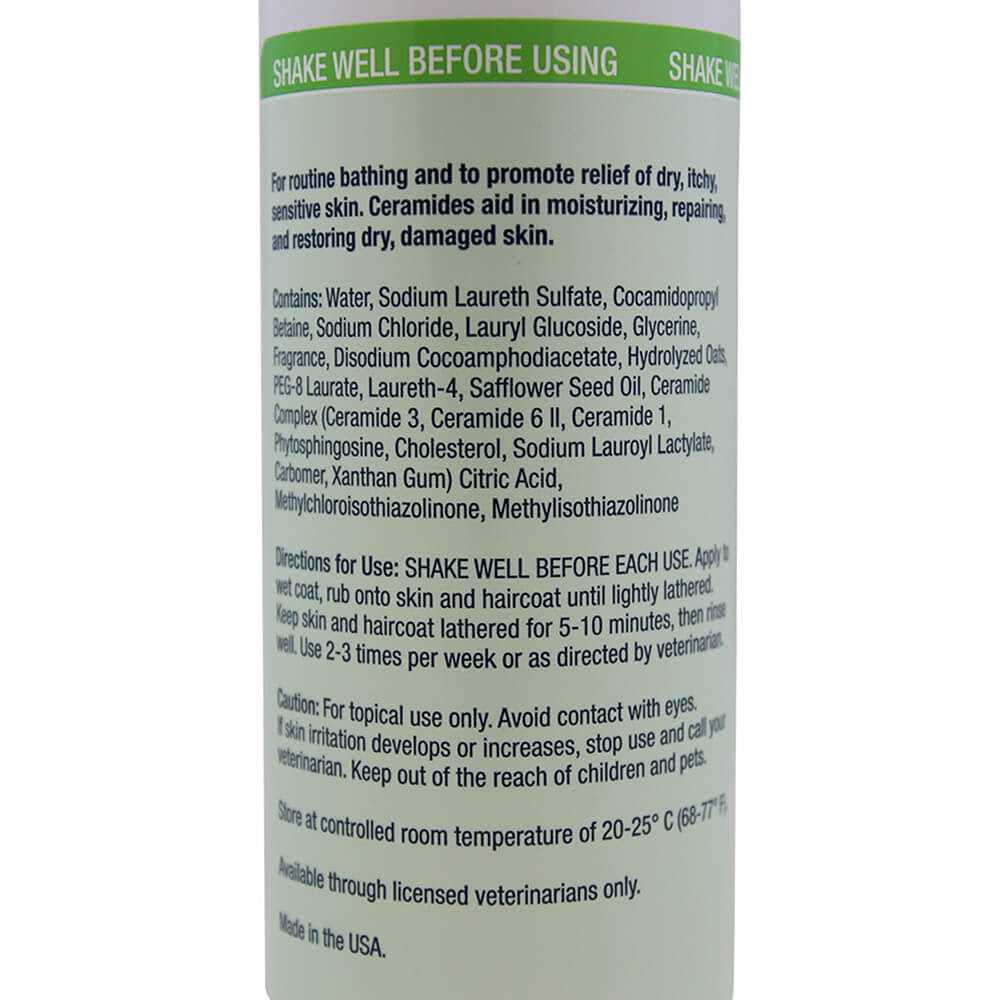 Oatmeal Shampoo for Cats and Dogs Y641