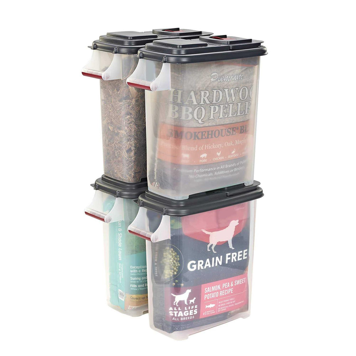 Wood Pellet Storage Dispenser Y888440