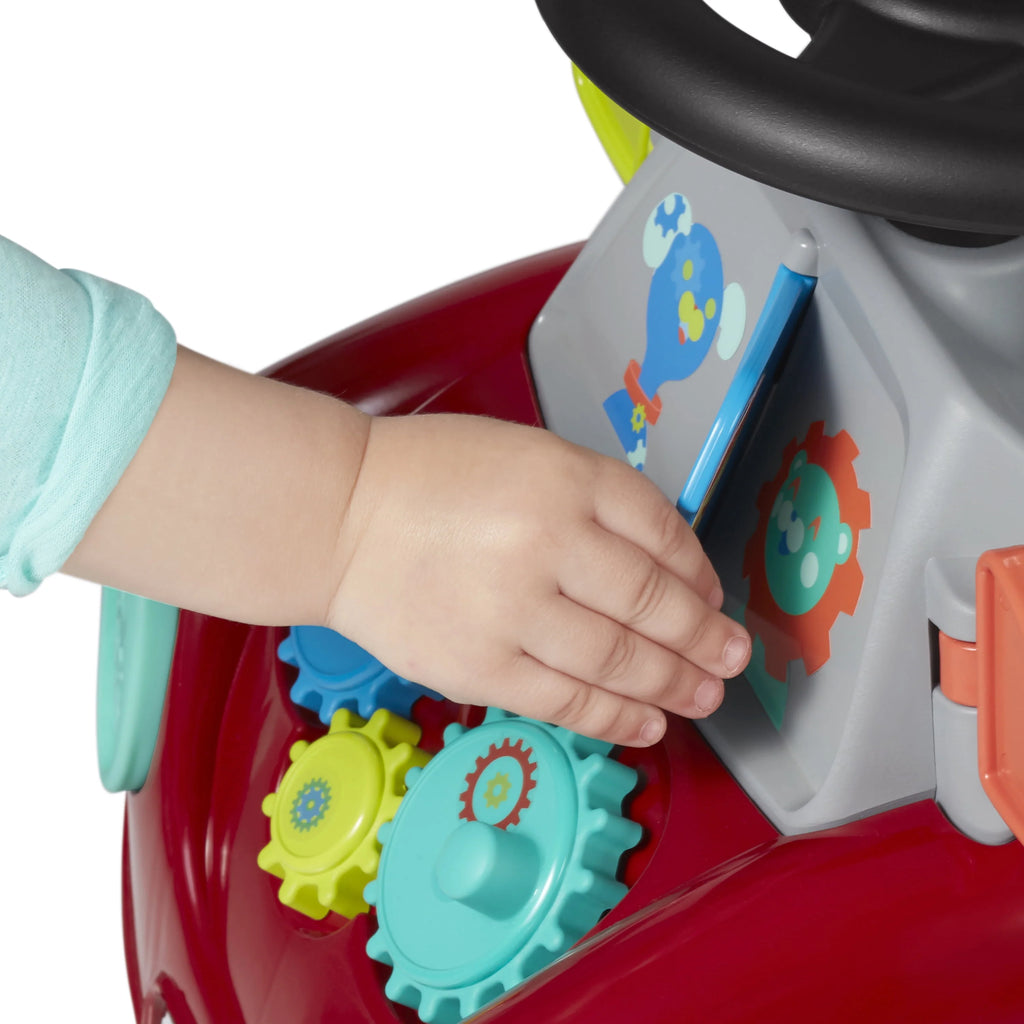 Pink Ride-on and Child Push Walker D219