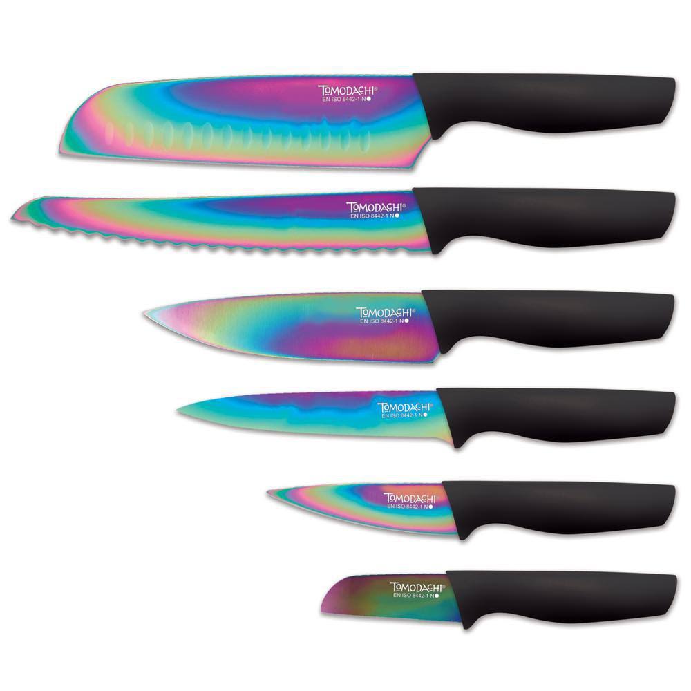 Rainbow Black Cutlery Set I400