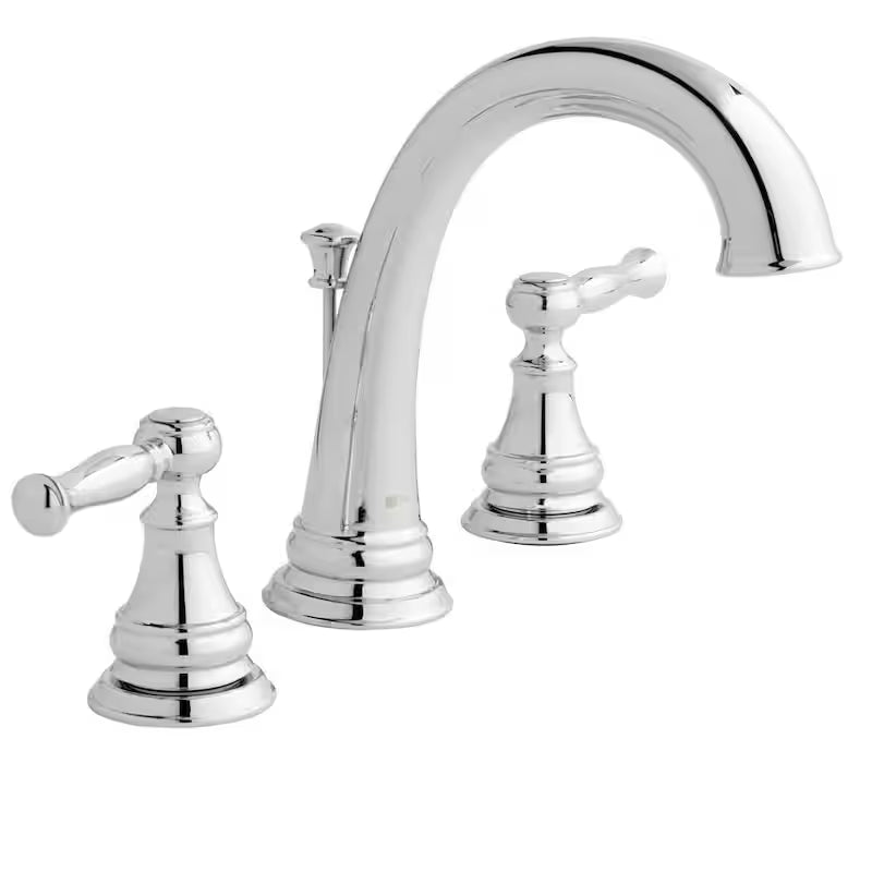 8 in. Widespread Double-Handle High-Arc Bathroom Faucet Polished Chrome S8854