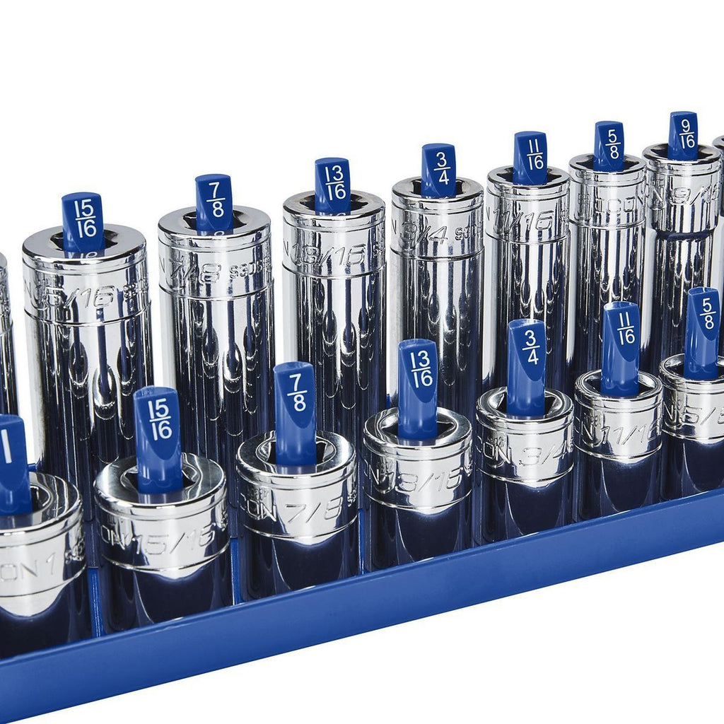 3 Piece Blue SAE Socket Tray B462