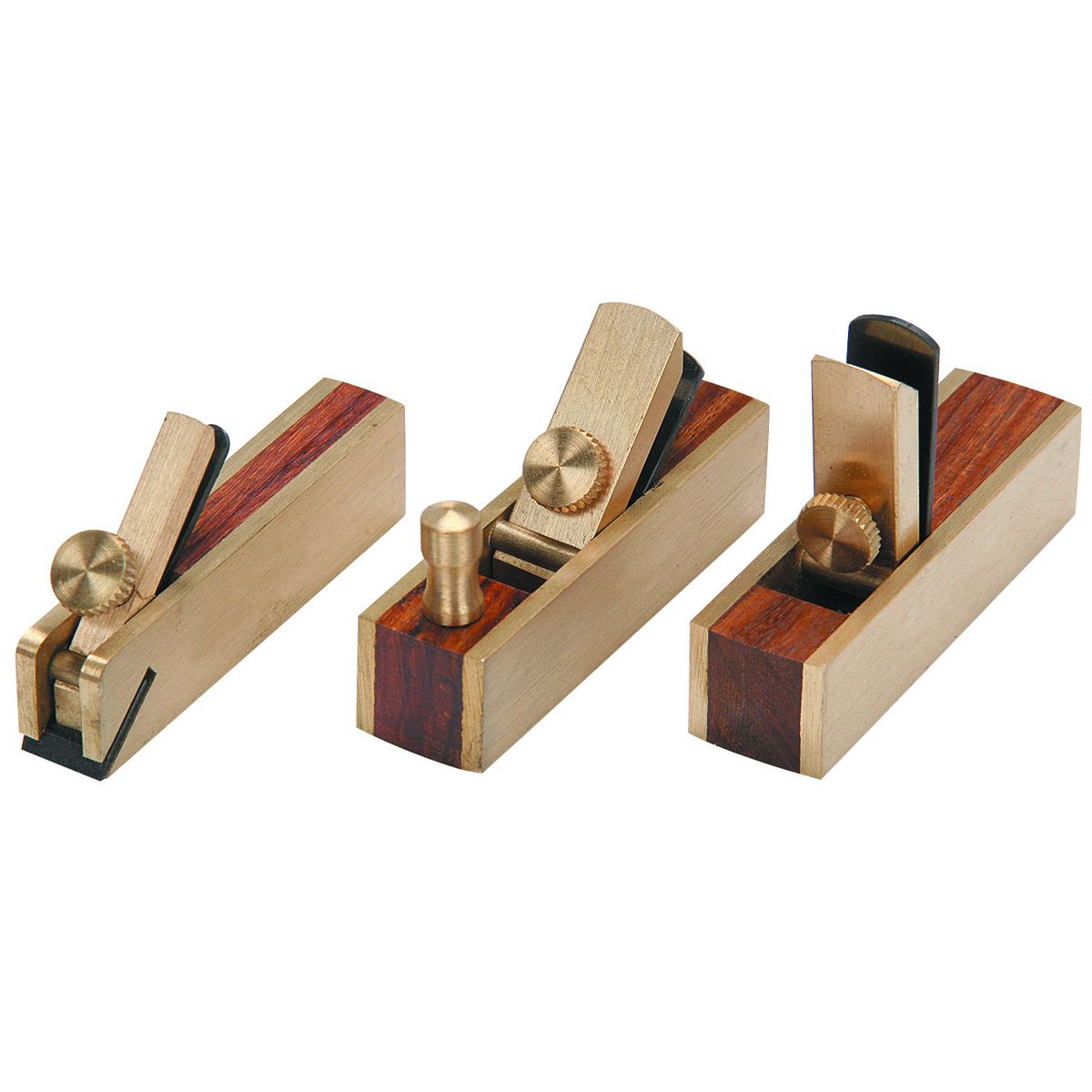 Mini Brass Plane Set, 3 Piece J85362